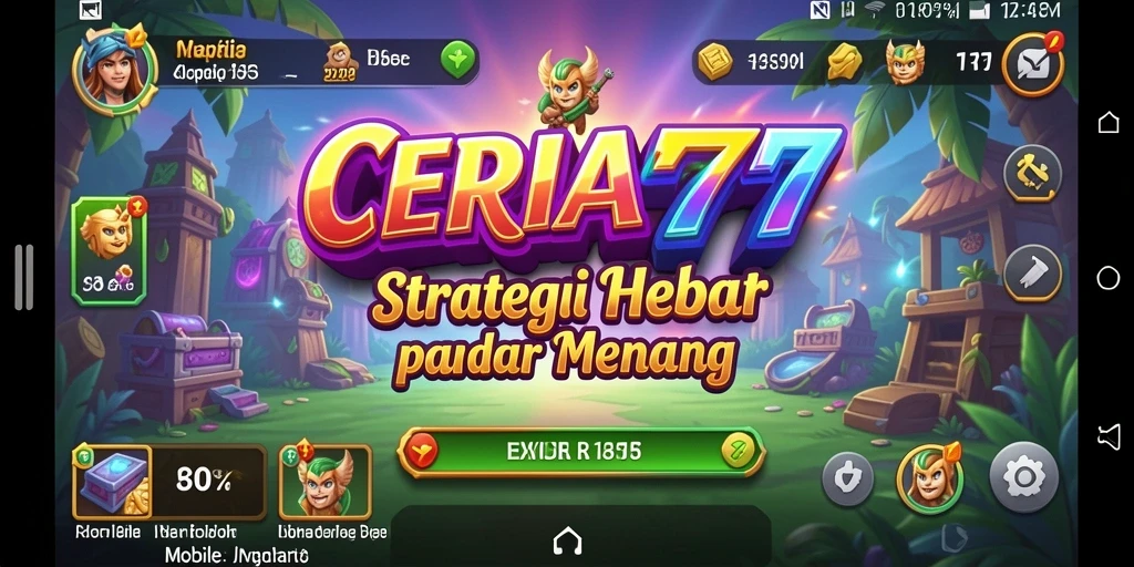 Screenshot CERIA777 menampilkan aksi strategi yang mendebarkan dan grafis yang memukau.