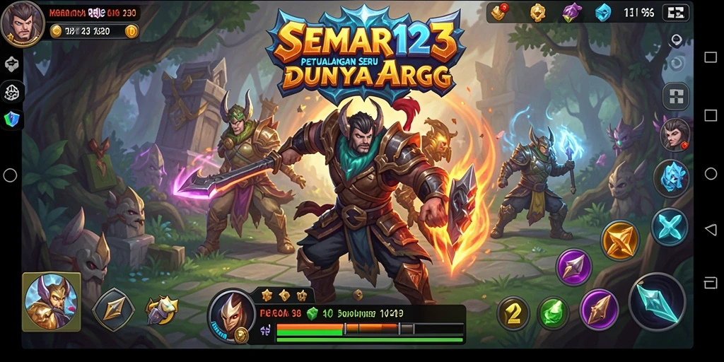 Tampilan gameplay SEMAR123 yang menegangkan dan penuh aksi.